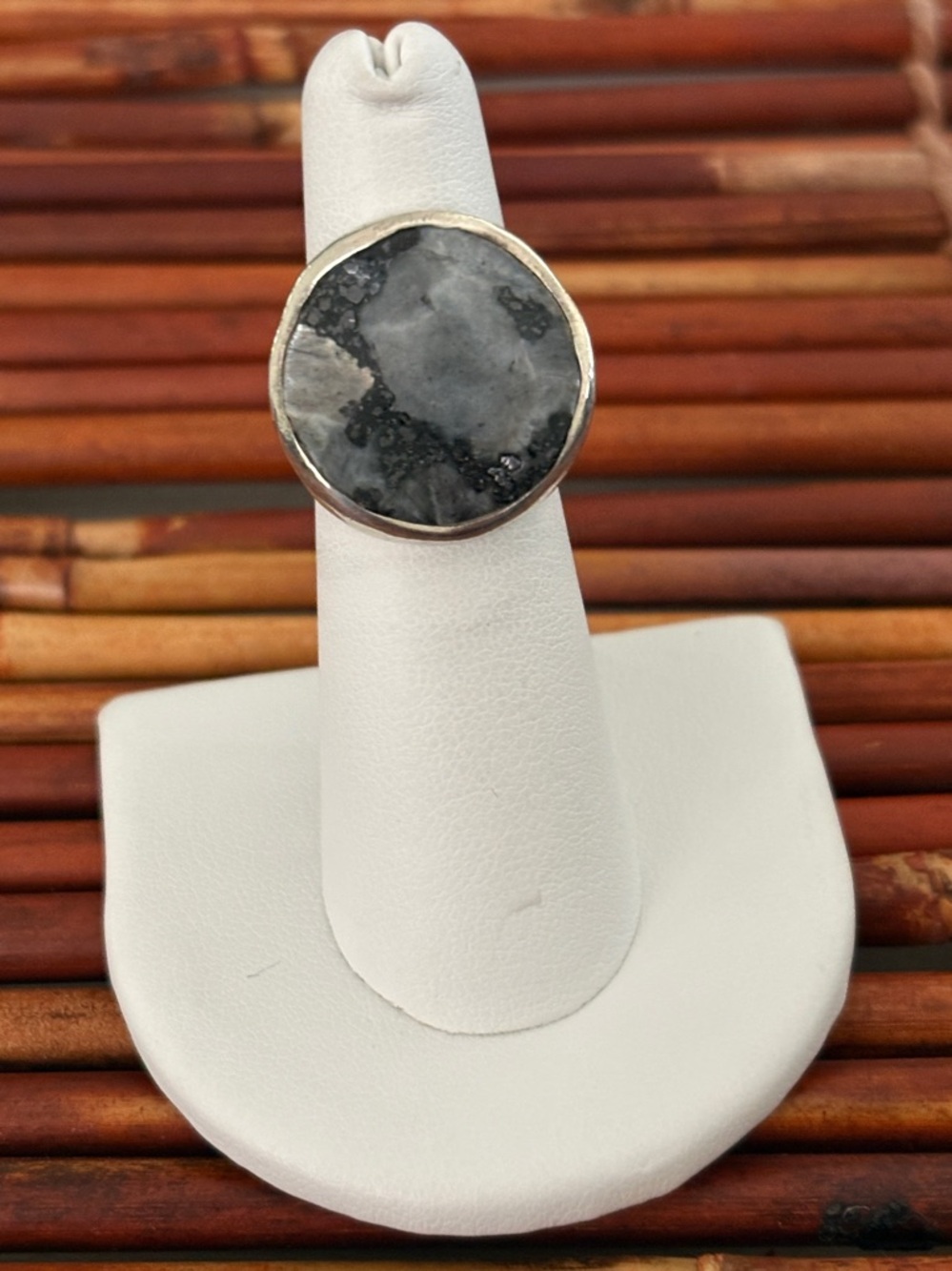 Silpada Feldspar Sterling Silver Ring Size 5.5